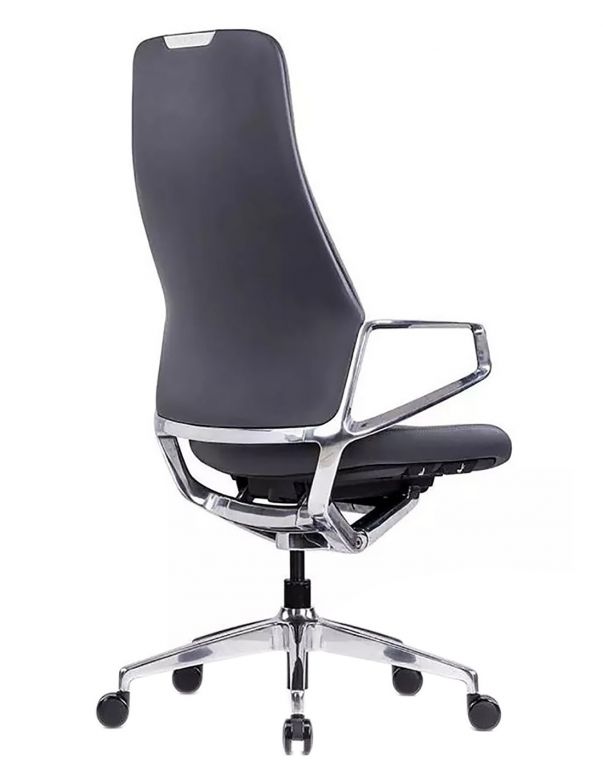 Крісло керівника шкіряне KRESLALUX ARICO, ЧОРНА ШКІРА