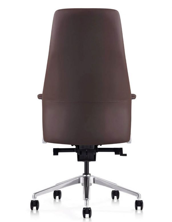 Крісло керівника шкіряне A1826, КОРИЧНЕВА ШКІРА