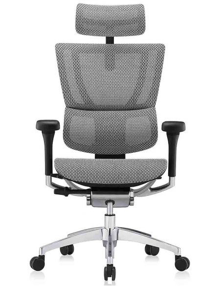 Крісло ергономічне MIRUS-IOO 2 (IOOE2-AB-HAM-5D-L, СІТКА Т-168-B2 NATURAL)