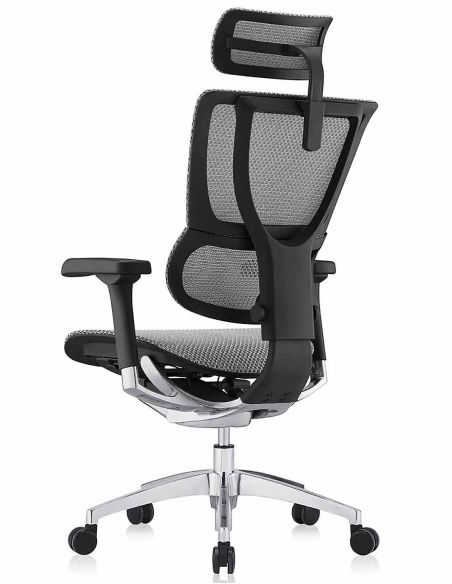 Крісло ергономічне MIRUS-IOO 2 (IOOE2-AB-HAM-5D-L, СІТКА Т-168-B2 NATURAL)