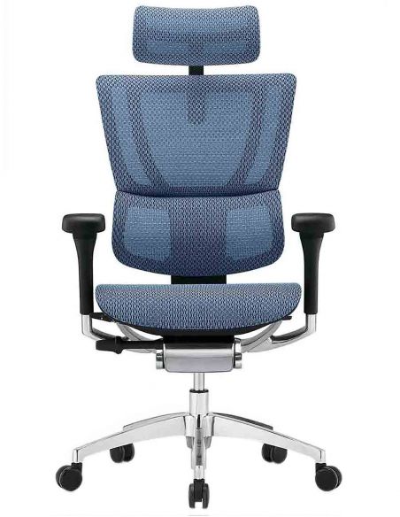 Крісло ергономічне MIRUS-IOO 2 (IOOE2-AB-HAM-5D-L, СІТКА Т-168-B4 COBALT)