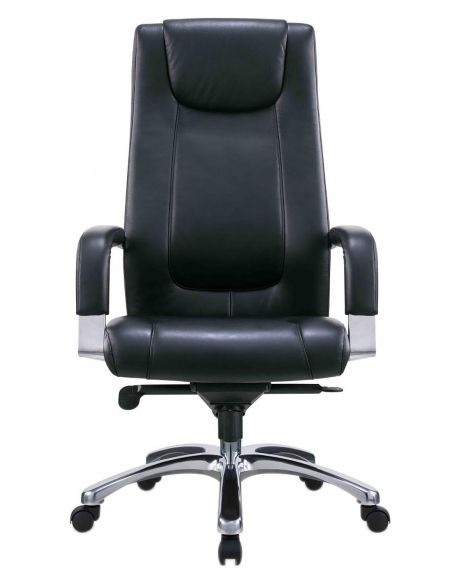 Крісло SITZONE CH-209A для керівника, шкіряне, чорне