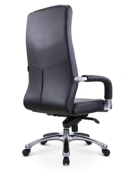 Крісло SITZONE CH-209A для керівника, шкіряне, чорне