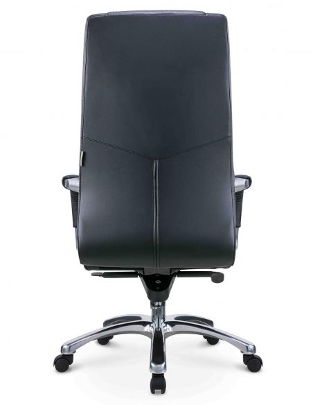 Крісло SITZONE CH-209A для керівника, шкіряне, чорне