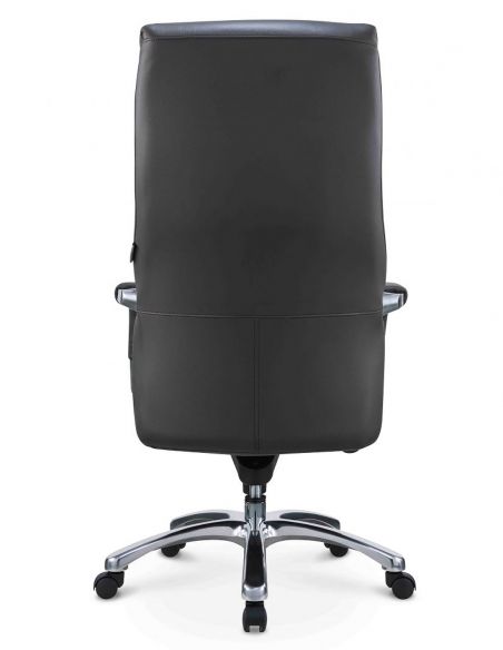 Крісло SITZONE CH-211A для керівника, шкіряне, темно-коричневе