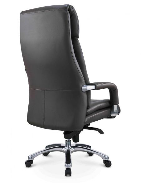 Крісло SITZONE CH-211A для керівника, шкіряне, темно-коричневе