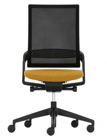 Крісло ECOFLEX BLACK (ECF 740) для оператора, без підлокітників 2