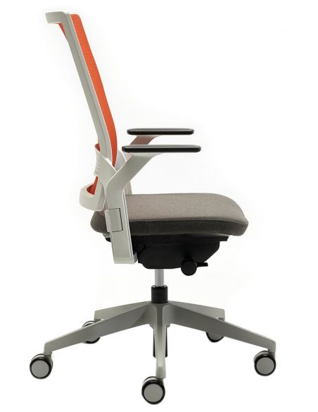 Крісло ECOFLEX LIGHT GREY (ECF 740) для оператора