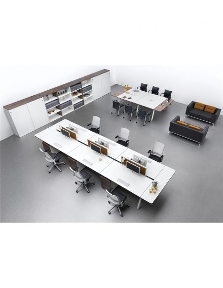 Крісло ECOFLEX LIGHT GREY (ECF 740) для оператора