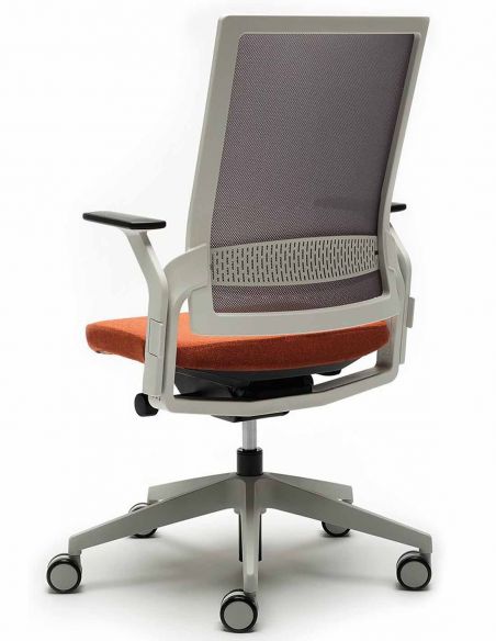 Крісло ECOFLEX LIGHT GREY (ECF 740) для оператора