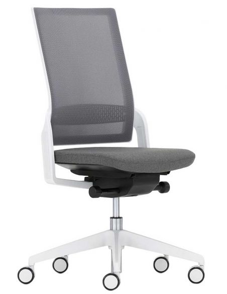 Крісло ECOFLEX LIGHT GREY (ECF 740) для оператора, без підлокітників