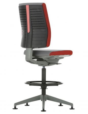 Крісло FREEFLEX GRAPHITE (FLX 740D) для оператора, з підставкою для ніг 2