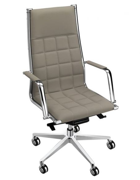 Крісло SITLAND VEGA S для керівника, шкіряне