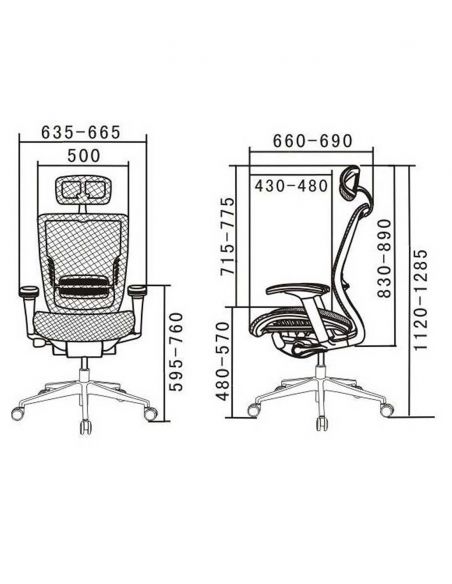 Крісло EXPERT Spark (SR-01G) для керівника, ергономічне, колір сірий