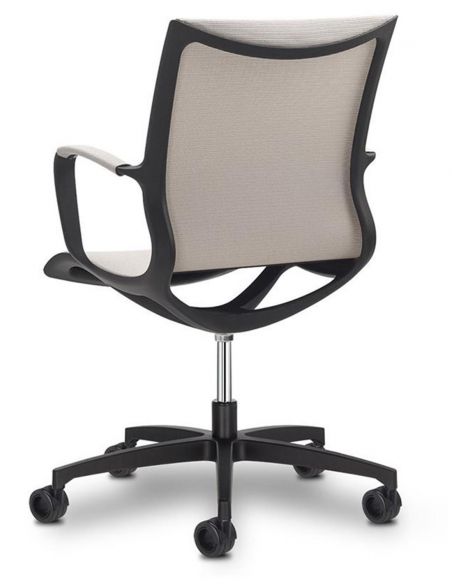 Крісло SITLAND SOUL AIR MEETING BLACK для відвідувача