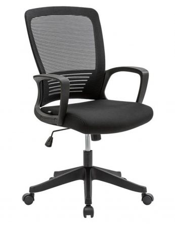 Крісло KRISLALUX TARGET BLACK для оператора