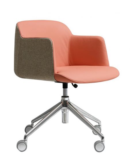 Крісло QUINTI SEDUTE DEEP для відвідувачів, тканинне