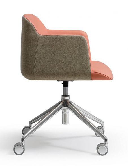 Крісло QUINTI SEDUTE DEEP для відвідувачів, тканинне