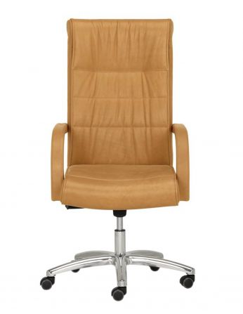 Крісло QUINTI SEDUTE APOLLO для відвідувачів, шкіряне, на полозах 2