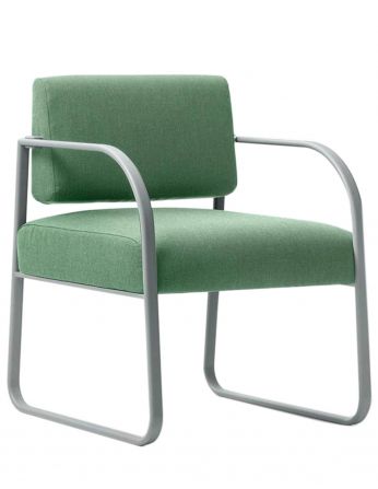 Крісло QUINTI SEDUTE FOUR SIDE, для відвідувачів, тканинне