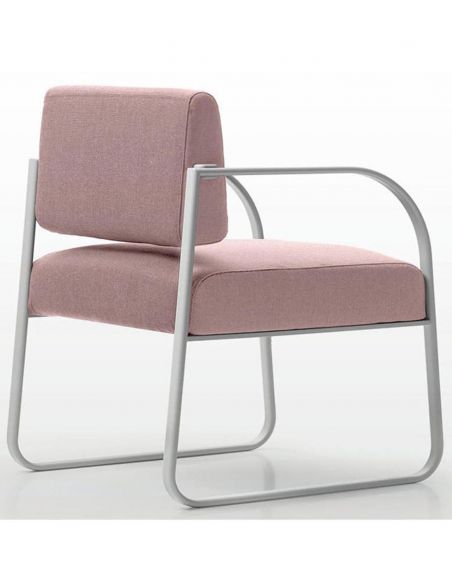 Крісло QUINTI SEDUTE FOUR SIDE, для відвідувачів, тканинне