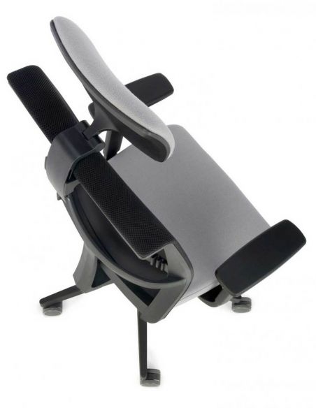 Крісло GROSPOL LEVEL BS HD для оператора, сіре