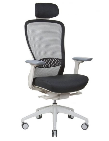 Крісло KRISLALUX IN-POINT (LIGHT GREY + M60999), ергономічне