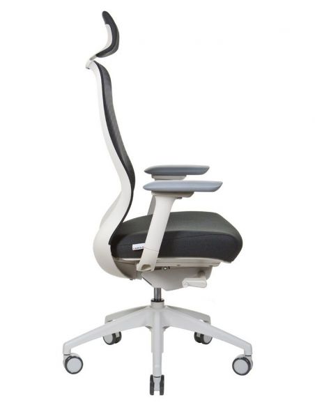 Крісло KRISLALUX IN-POINT (LIGHT GREY + M60999), ергономічне