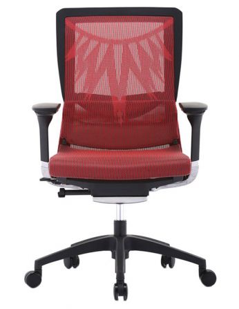Крісло COMFORT SEATING POISE (PS-AB-LAM) ергономічне, червона сітка 2