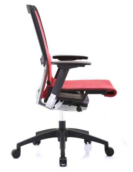 Крісло COMFORT SEATING POISE (PS-AB-LAM) ергономічне, червона сітка