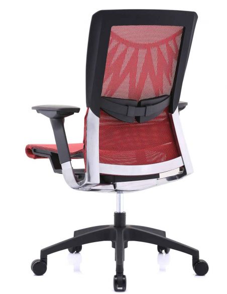 Крісло COMFORT SEATING POISE (PS-AB-LAM) ергономічне, червона сітка