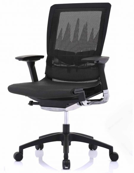 Крісло СOMFORT SEATING POISE (PS-AB-HAM) комп'ютерне, чорна сітка