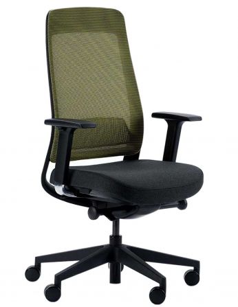 Крісло KRISLALUX FILO-B1 Black, ергономічне