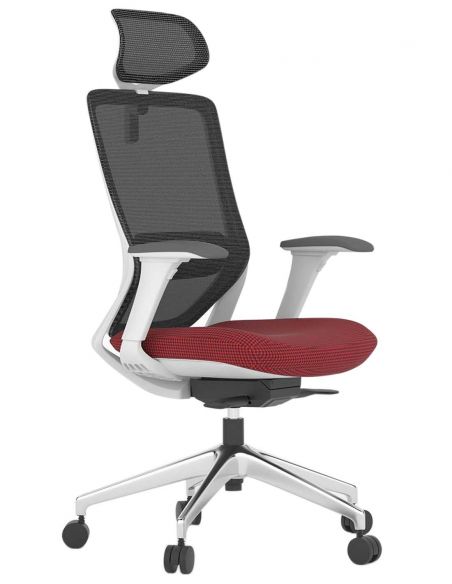 Крісло KRESLALUX SWIFT GHW RED ALU, червоний колір