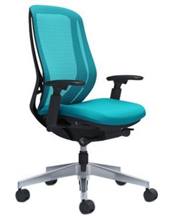 Крісло OKAMURA SYLPHY HIGH BACK BLACK для персоналу 2