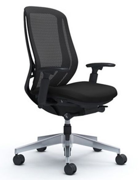 Крісло OKAMURA SYLPHY HIGH BACK BLACK для персоналу