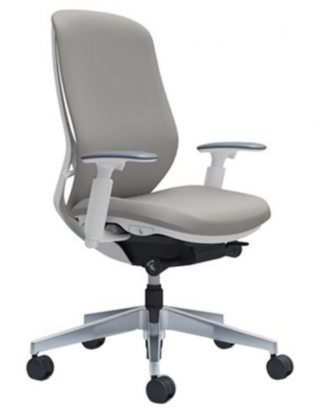 Крісло OKAMURA SYLPHY HIGH BACK FABRIC WHITE для персоналу
