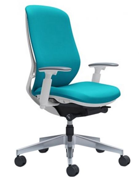 Крісло OKAMURA SYLPHY HIGH BACK FABRIC WHITE для персоналу