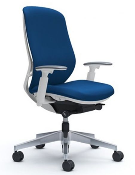 Крісло OKAMURA SYLPHY HIGH BACK FABRIC WHITE для персоналу