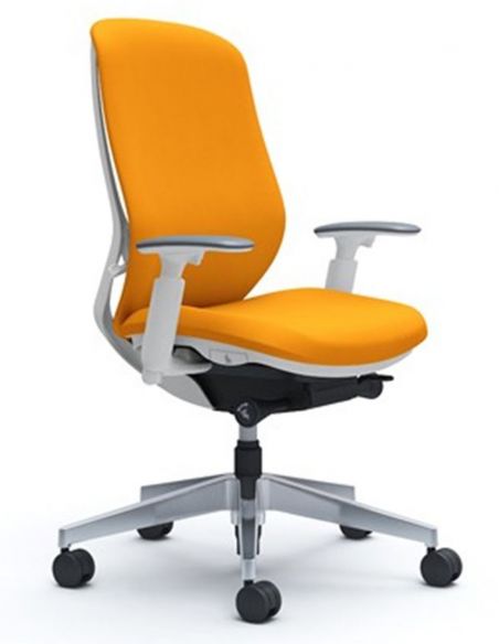 Крісло OKAMURA SYLPHY HIGH BACK FABRIC WHITE для персоналу