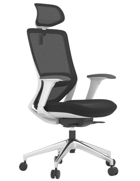 Крісло KRESLALUX SWIFT GHW DARK GREY ALU, ергономічне