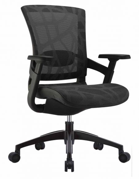 Крісло COMFORT SEATING SKATE (SKTA-W-LAM) для оператора, чорний колір