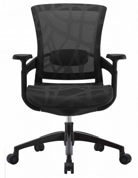 Крісло COMFORT SEATING SKATE (SKTA-W-LAM) для оператора, чорний колір