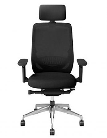 Крісло Okamura Zephyr Light ергономічне для персоналу c підголовником 2