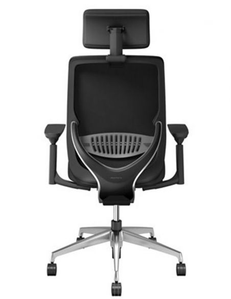 Крісло Okamura Zephyr Light ергономічне для персоналу c підголовником