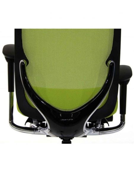 Крісло Okamura Zephyr для персоналу з підлокітниками