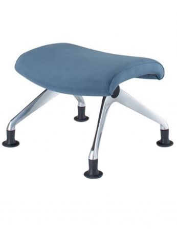 Пуф Окамура Luxos з велюр-тканинною оббивкою