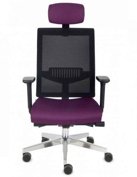 Крісло GROSPOL LEVEL BS HD Chrome, для оператора