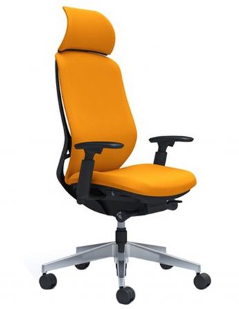 Крісло Okamura SYLPHY EXTRA HIGH FABRIC BLACK для керівника