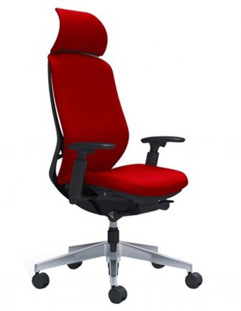 Крісло Okamura SYLPHY EXTRA HIGH FABRIC BLACK для керівника 2